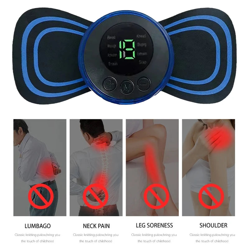 Electric EMS Massager Patch Stimulator