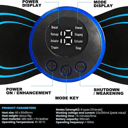 Electric EMS Massager Patch Stimulator