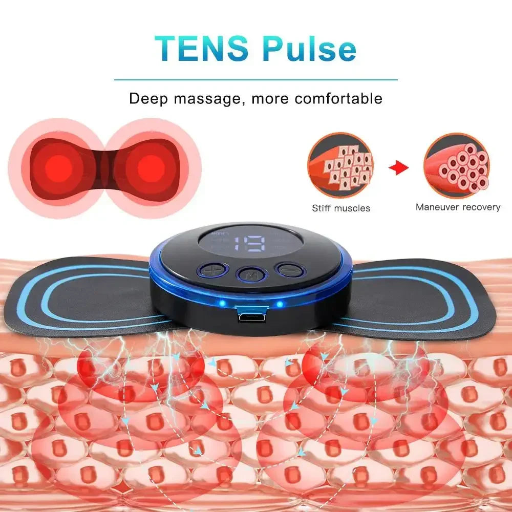 Electric EMS Massager Patch Stimulator